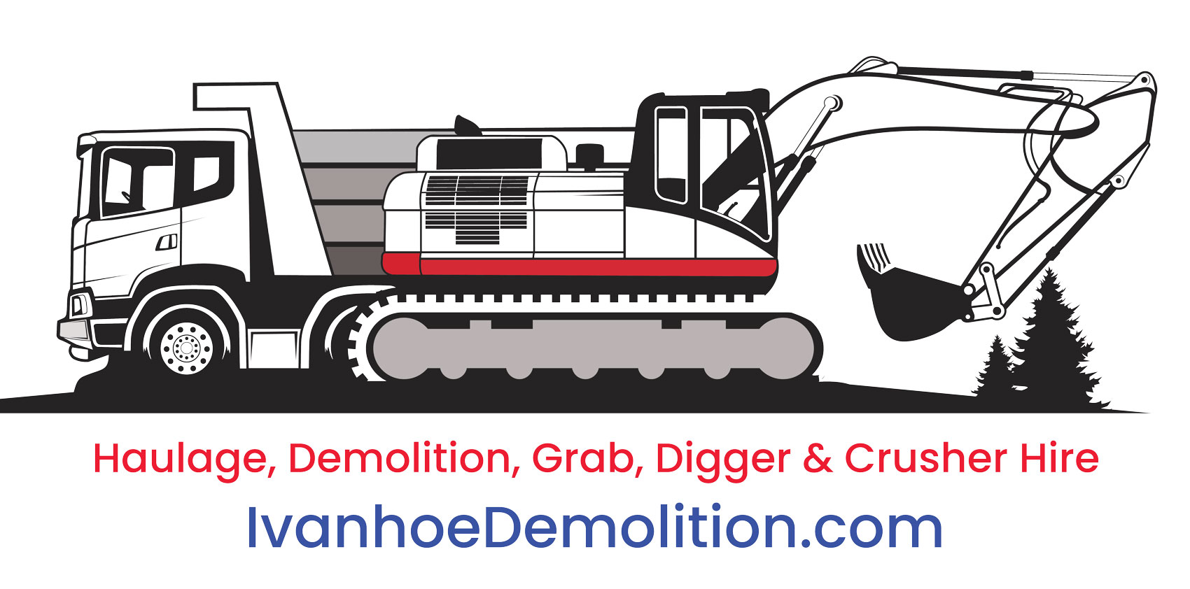 Ivanhoe Demolition and Haulage, Grab, Digger and Crusher Hire